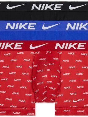 Nike Men's 3-Pack Dri-fit Essential Micro Trunk - Berry Print